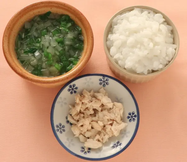 めかじきのやわらか煮 野菜スープ
