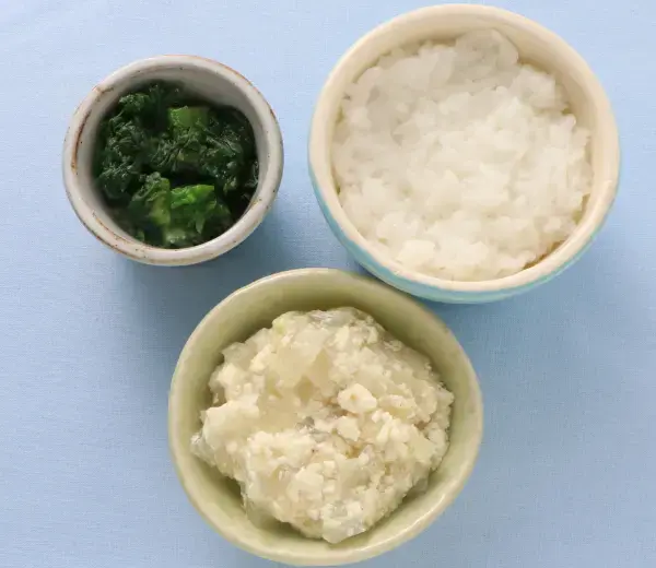 くずし豆腐ときのこのとろみあん