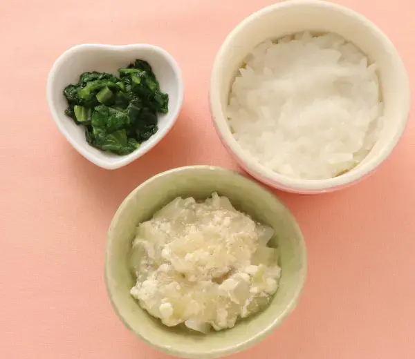 くずし豆腐ときのこのとろみあん