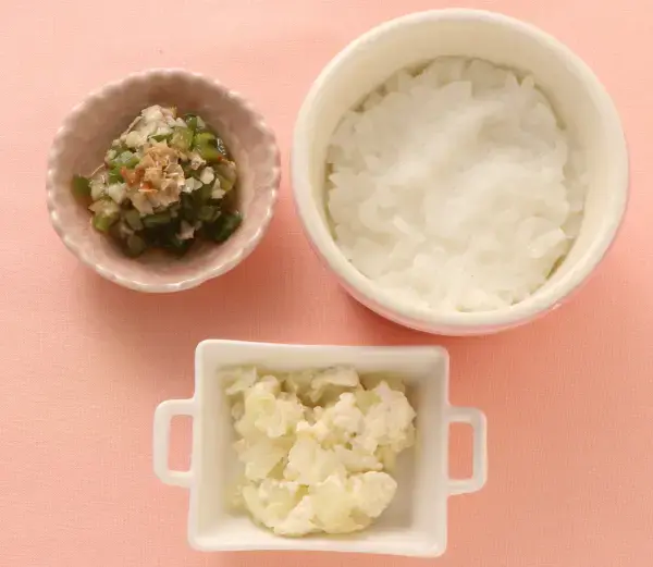 キャベツの白あえ風