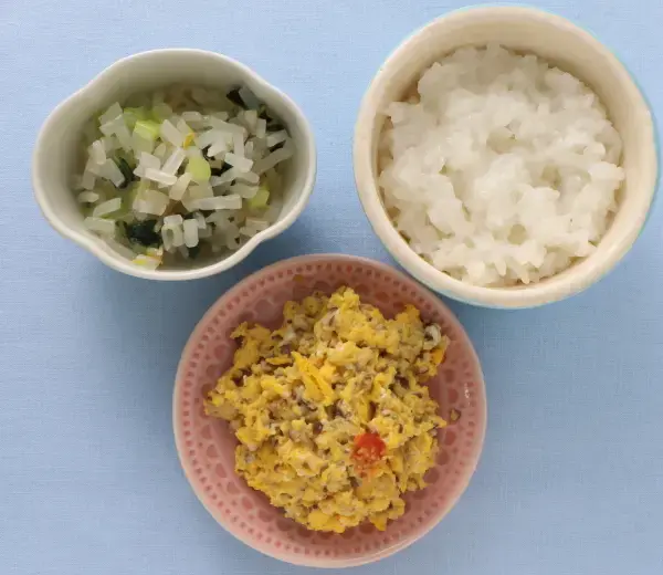きのこのオムレツ