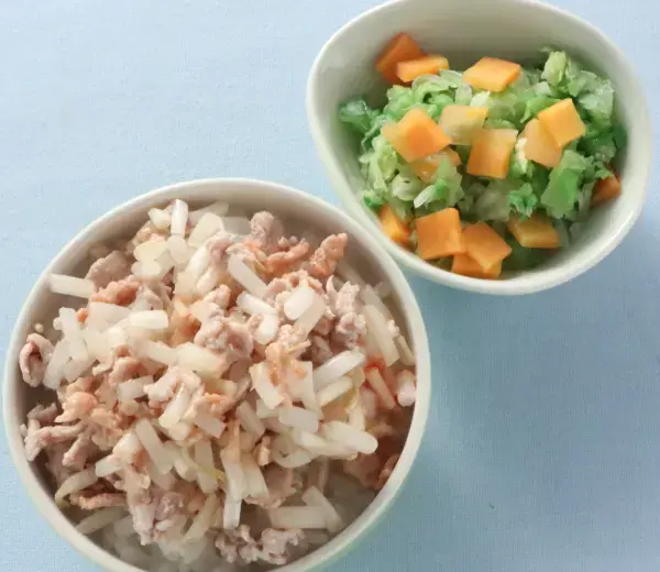 洋風豚丼