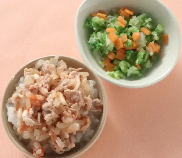 洋風豚丼