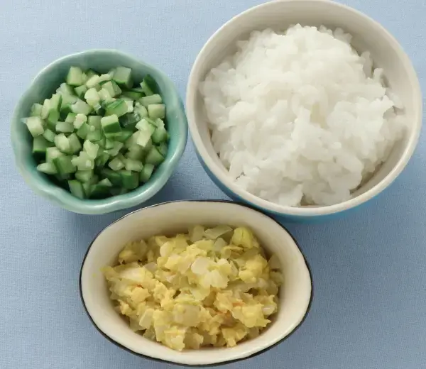 野菜の卵とじ