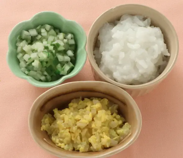 野菜の卵とじ