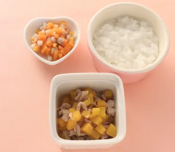 豚肉とかぼちゃのみそ煮