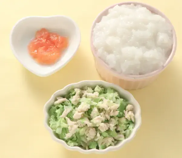 鶏肉とキャベツのレンジ蒸し