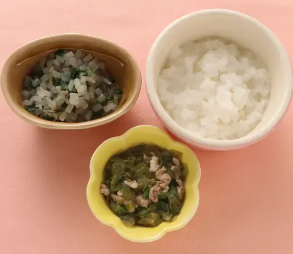 豚肉とレタスのとろみあえ