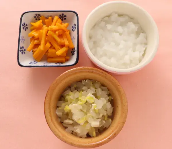 豆腐と野菜のあえもの