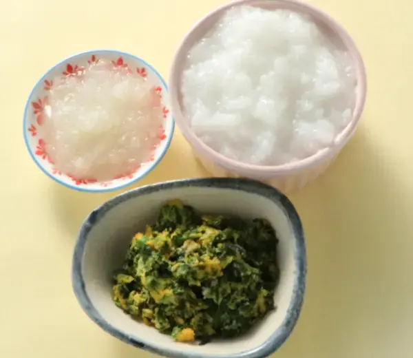 ほうれん草の黄身あえ