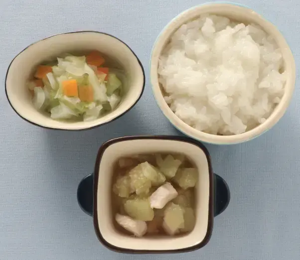 鶏肉となすのケチャップ煮
