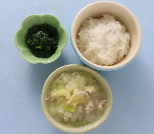 豚肉と白菜のみそ煮 やわらかレタス
