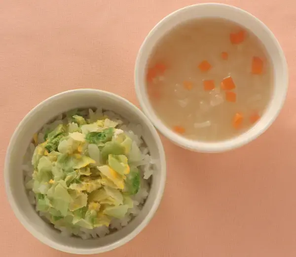 キャベたま丼