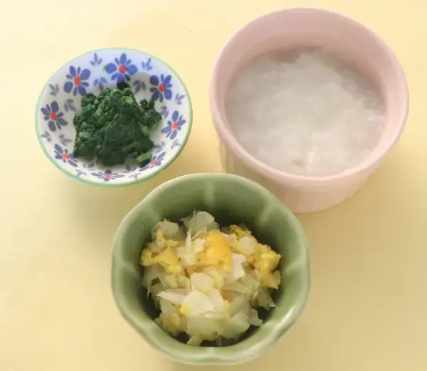 キャベツの黄身あえ
