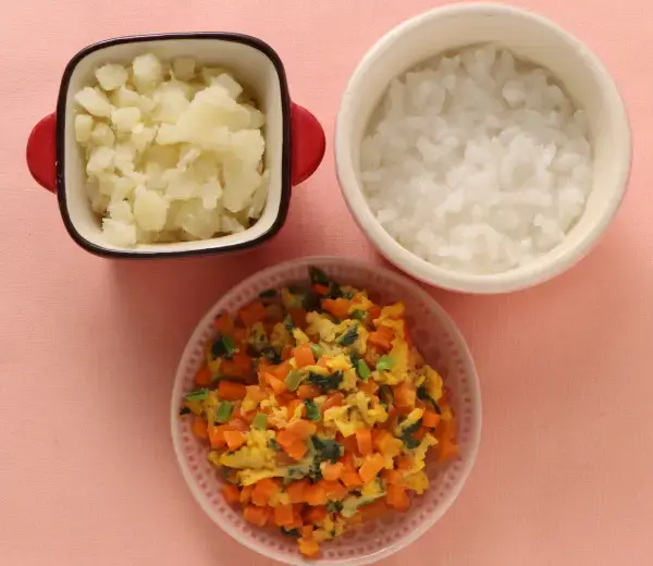 野菜の卵とじ