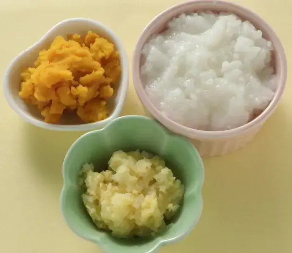 玉葱の黄身あえ かぼちゃのマッシュ