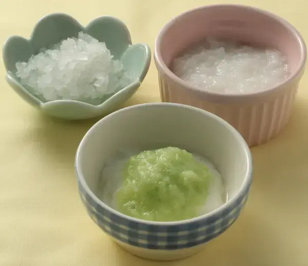 ヨーグルト 白菜ペーストのせ きざみ大根