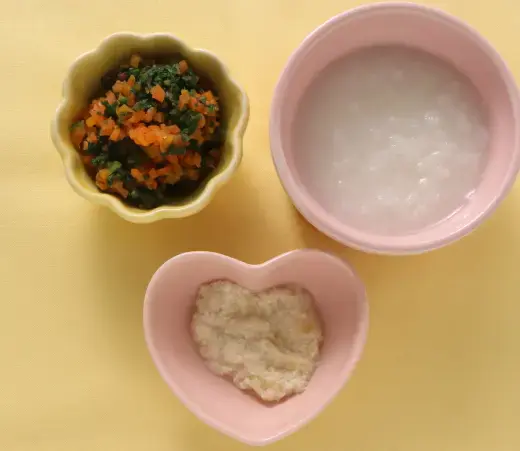 豆腐のとろとろ 二色あえ
