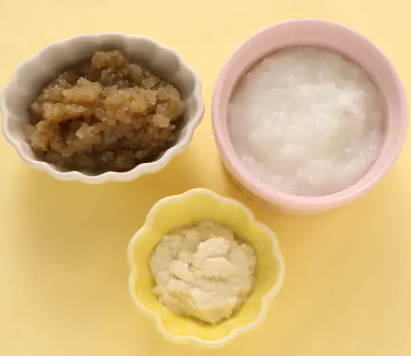 つぶし豆腐 玉葱となすの煮びたし