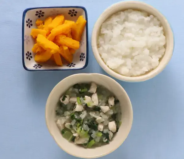 鶏肉と野菜のみそ煮
