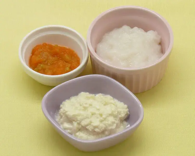 豆腐のとろとろ キャベツと人参のつぶし煮