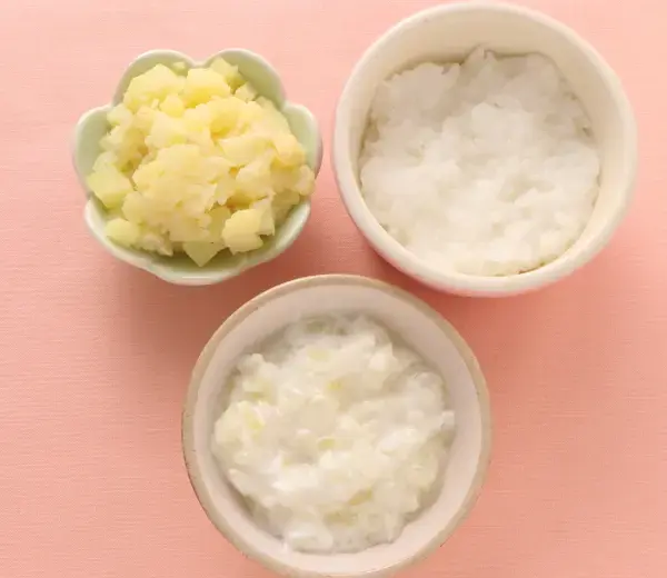 野菜のヨーグルトサラダ つぶしポテト