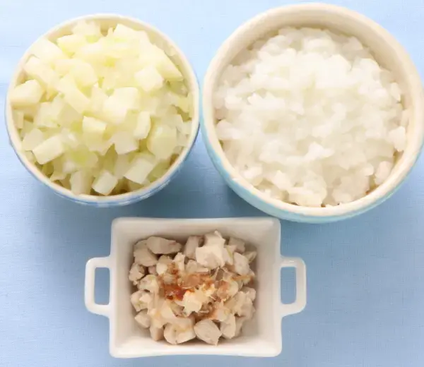 ゆで鶏のおかかのせ 野菜のやわらか煮