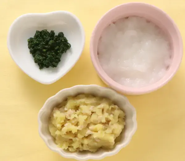 ひき肉とさつま芋のマッシュ