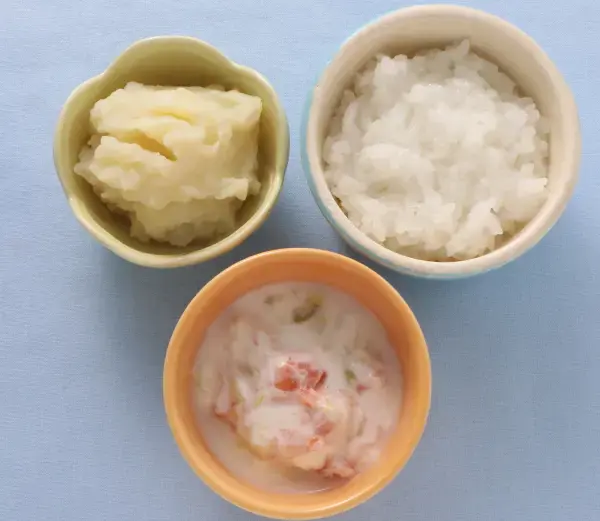 野菜のヨーグルトサラダ つぶしポテト