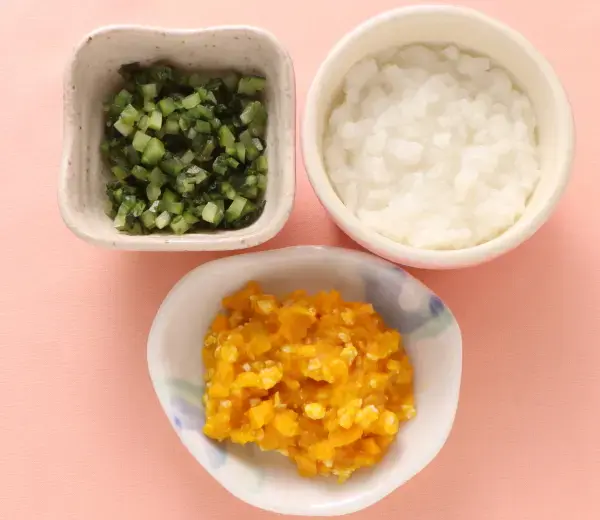 鶏肉とかぼちゃのマッシュ