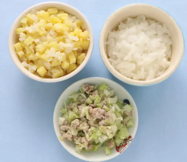 豚肉とキャベツのレンジ蒸し