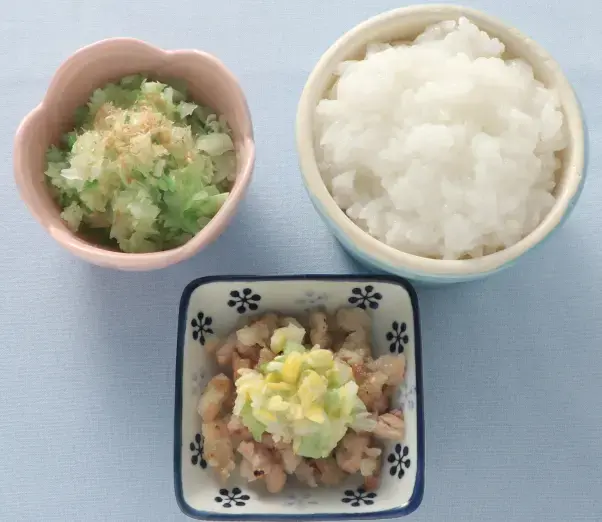 ねぎだれころころチキン