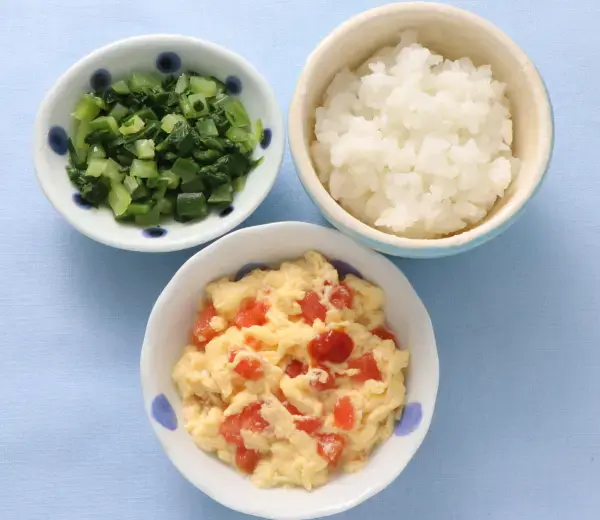 トマトのオムレツ風
