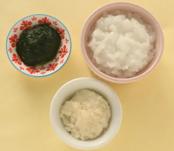 豆腐のおろしあえ レタスの煮つぶし