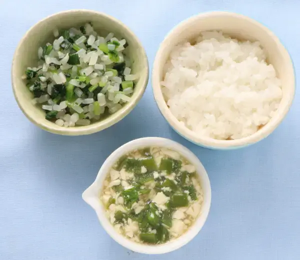 豆腐とピーマンのとろみ煮