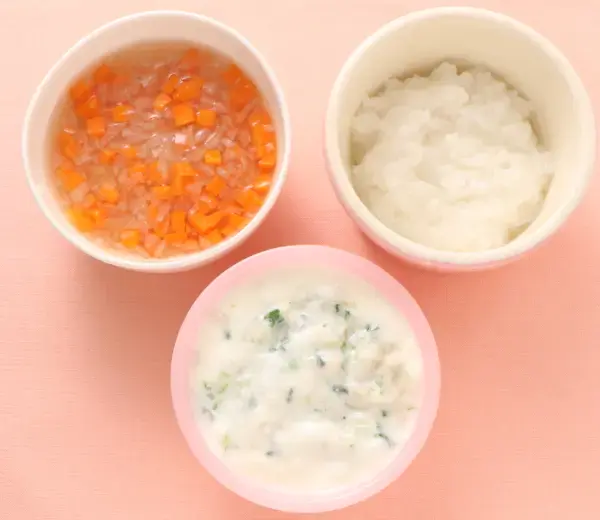 れんこんと水菜のヨーグルトサラダ 野菜スープ