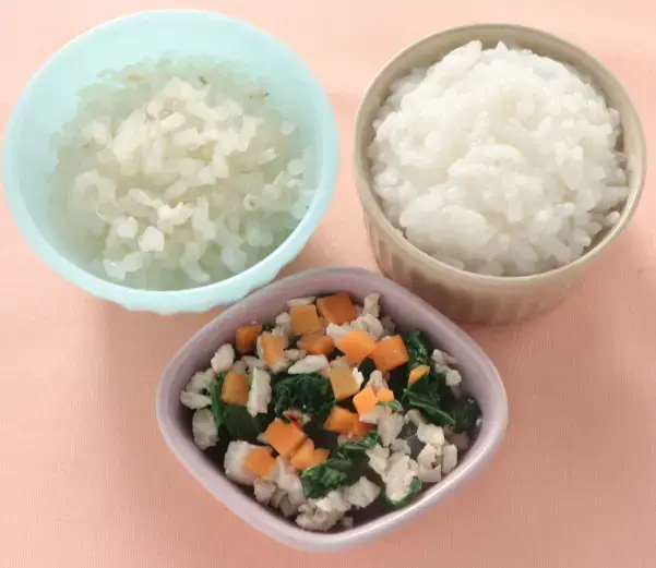 鶏肉とチンゲン菜のやわらか煮 もやしのおひたし