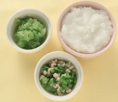 白菜のそぼろ煮 レタスのやわらか煮