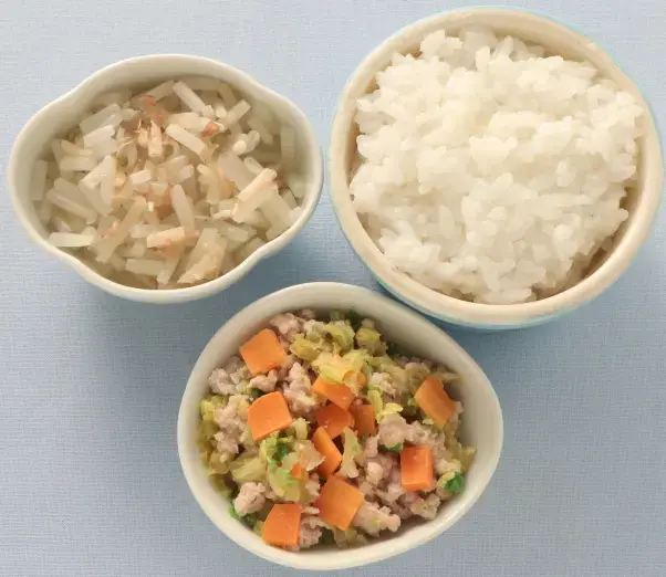 野菜のそぼろ煮