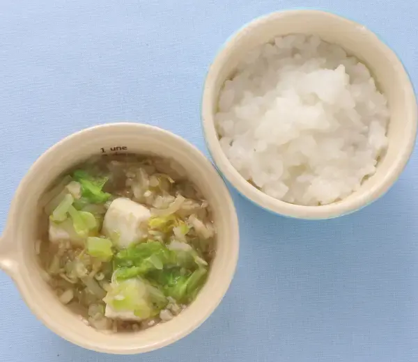 豆腐と野菜の小鍋風