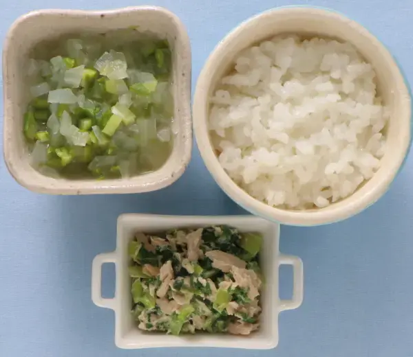 ツナサラダ アスパラと玉葱のやわらかあえ