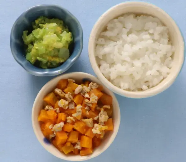 豚肉とかぼちゃのみそ煮
