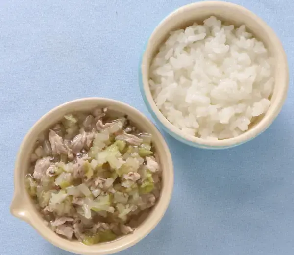 豚肉と野菜の小鍋風