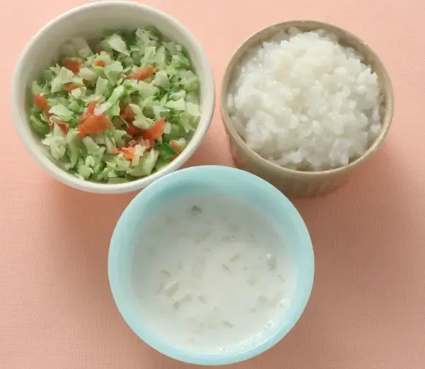 さつま芋のヨーグルトサラダ キャベツとミニトマトのやわらか煮