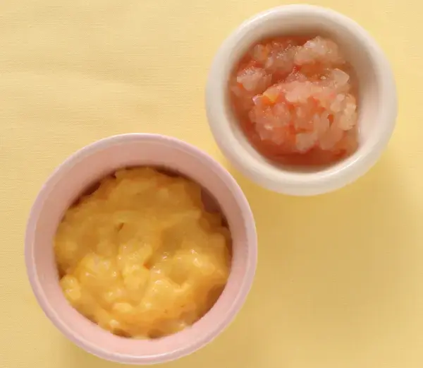 卵がゆ ミニトマトと玉葱のサラダ