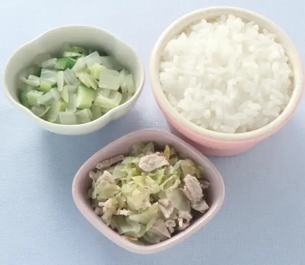 豚肉とレタスのやわらか煮