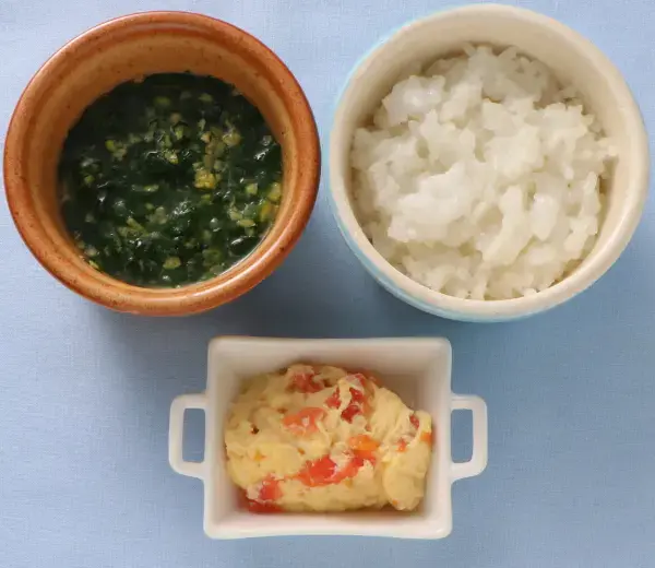 ミニトマトのオムレツ風