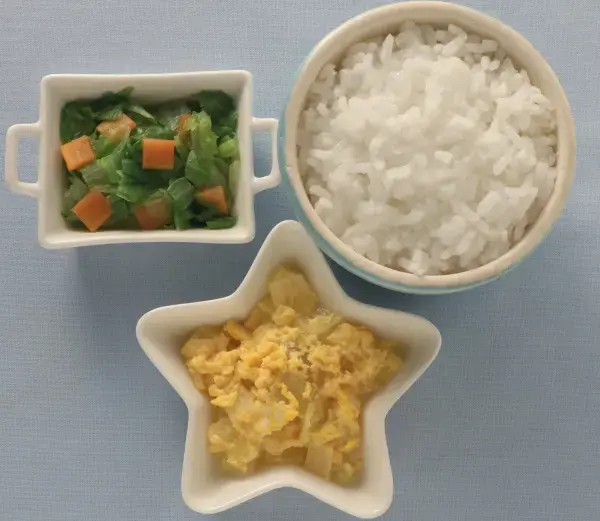 玉葱の卵とじ