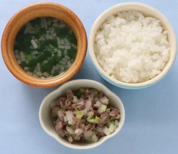 牛肉と白菜の煮もの