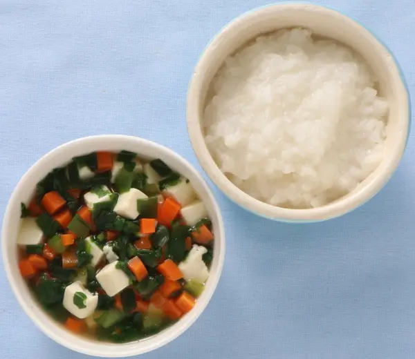 豆腐と野菜の小鍋風